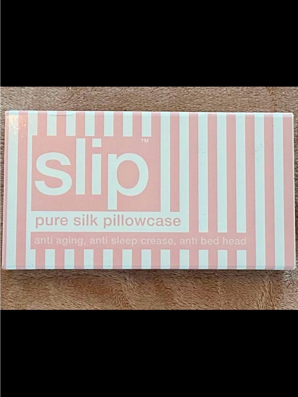 Slip Pure Silk Pillowcase King Size – Hollywood Hills Pink Stripe w/ Zipper